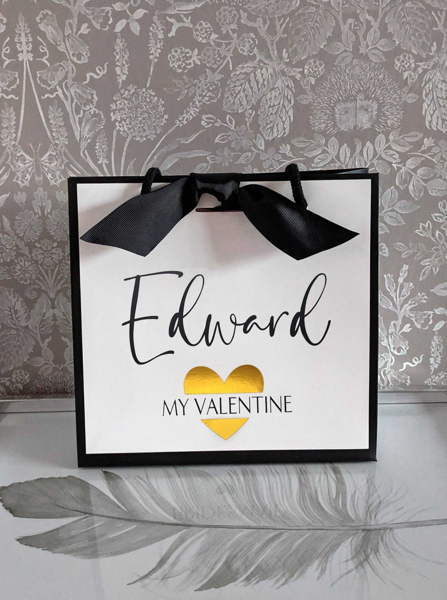 Valentines Gift Bag - Red Heart - ADC Crafts