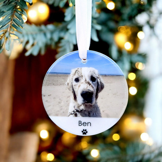 Personalised Pet Photo Bauble